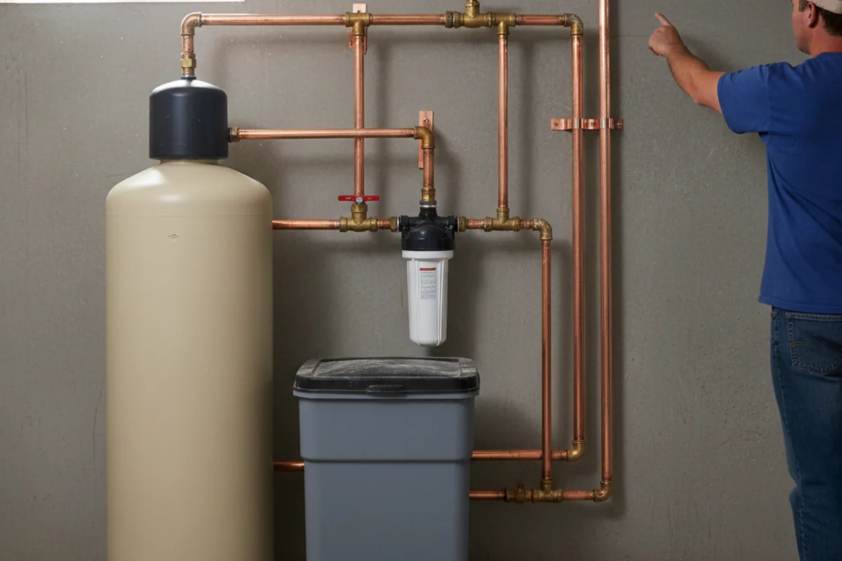 Whole-house water treatment system installed in Pittsboro